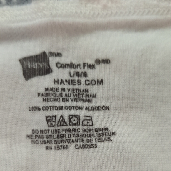 Hanes White Briefs Comfortable Underwear Essentials - 6 Briefs - Picture 2 of 2